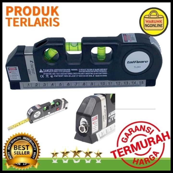 

Penggaris Laser Horizontal 250Cm + Waterpass
