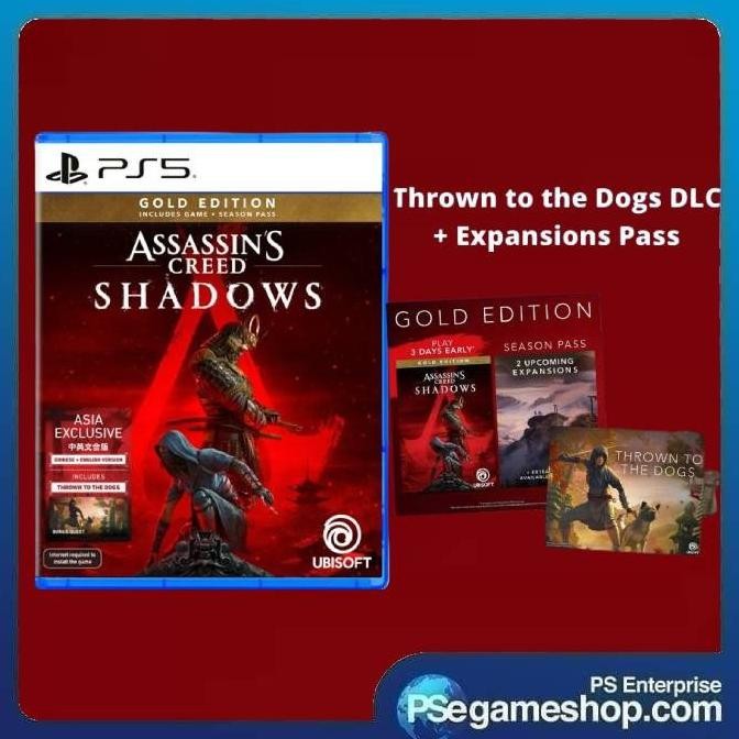 

PROMO PS5 ASSASSINS CREED SHADOWS / ASSASSIN'S CREED SHADOWS GOLD EDITION