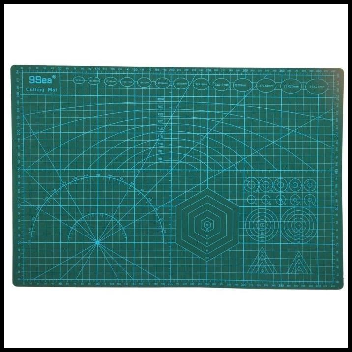 

Alas Rakit / Potong Work Cutting Mat Pad A3 45 X 30Cm
