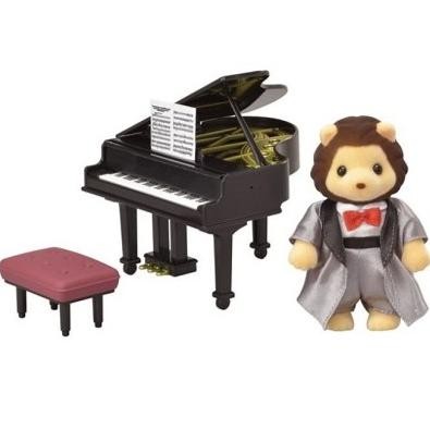 Mainan Koleksi Sylvanian Families Grand Piano Concert Set