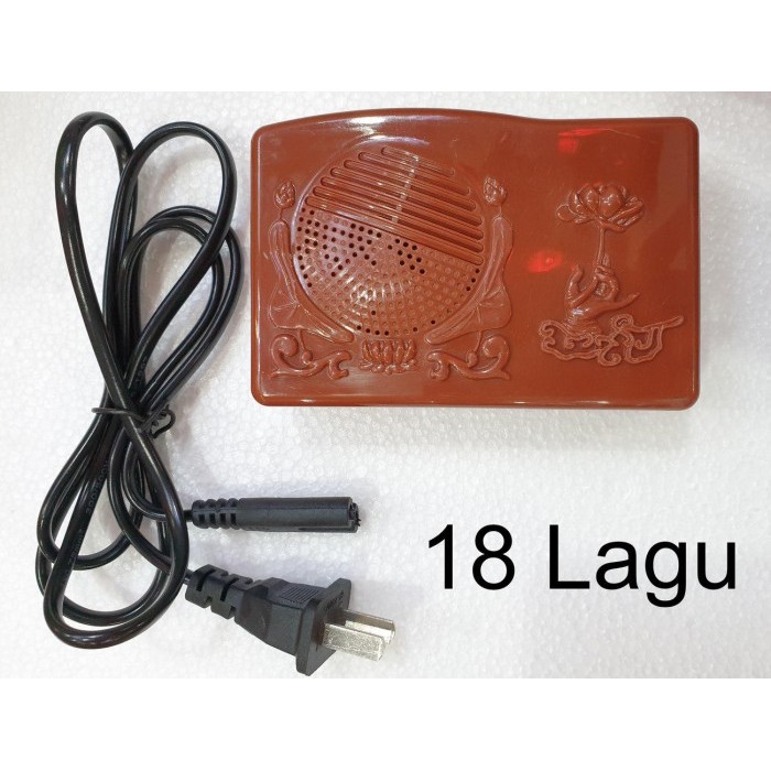 

CNY Speaker 18 Lagu Doa Buddha Paritta Sembahyang Imlek Battery Listrik Bu Limited