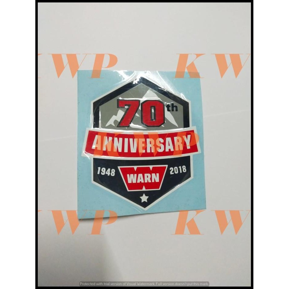 

TERBARU STIKER WARN 70TH ANNIVERSARY BAHAN TEBAL !!!!!!