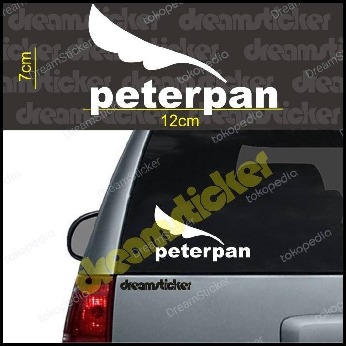 

DISKON CUTTING STICKER PETERPAN LOGO BAND STIKER !