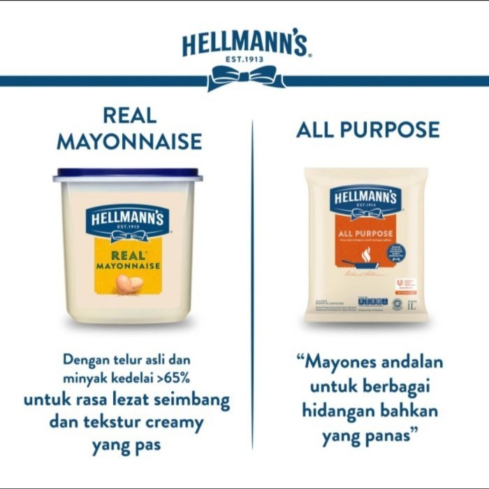

Hellmann All Puoe Mayonnaie 1L 1Liter