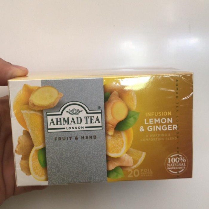 

Ahmad Tea Lemon Ginger Infuion 40G Teh Jahe Lemon 20 Achet Ter