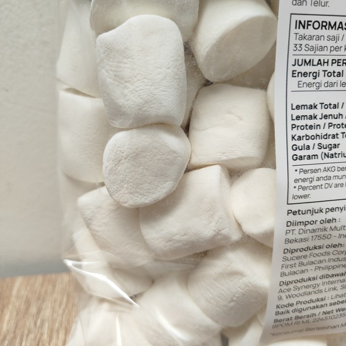 

Corniche Marhmallow Mega Now White 1G Marmelow Marhmalow Halal