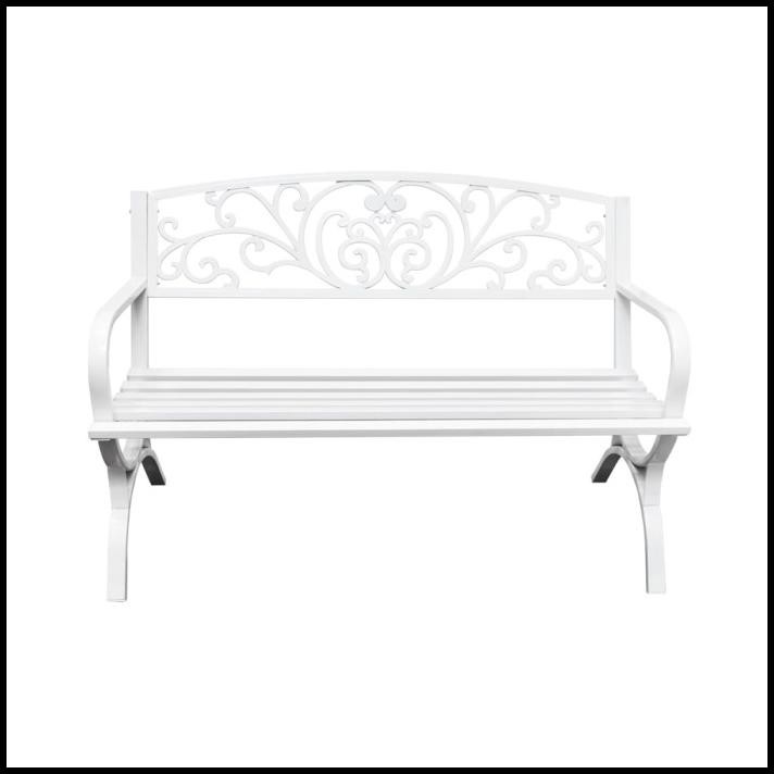 Soleil Canterbury Kursi Taman - Putih