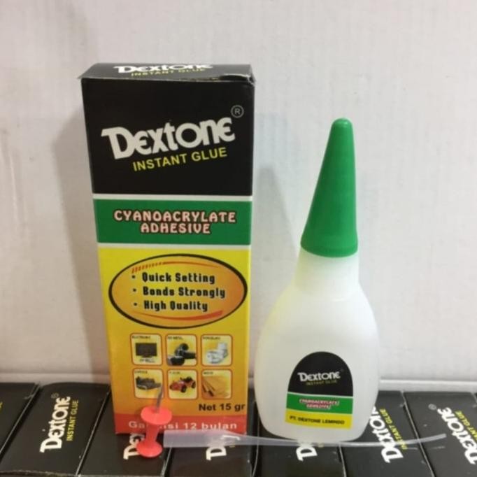 

Lem Korea Dexton /Lem Tetes Dexton/Instant Glue Dexton (1 box=50 btl)