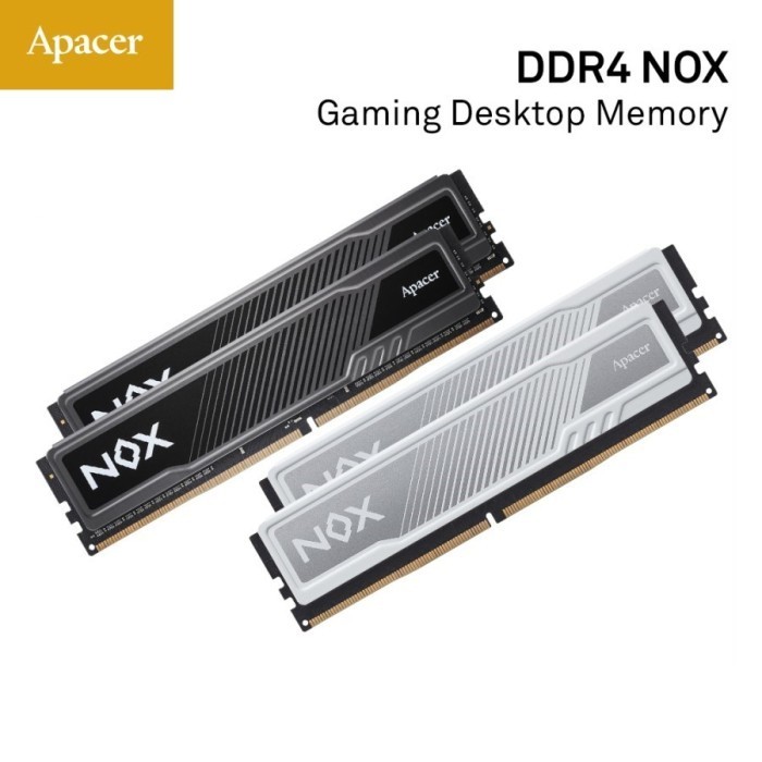 APACER NOX 16GB (2X8GB) DDR4 3200 MHz - Black