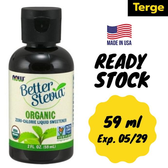 

ORI USA NOW Better Stevia Zero Calorie Sweetener Pemanis Powder Liquid