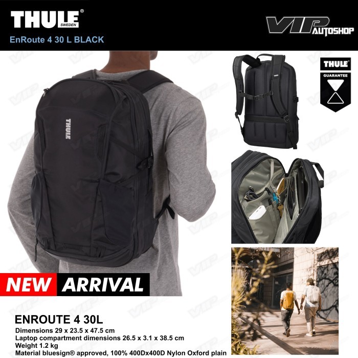 THULE BACKPACK ENROUTE 4 tas laptop ransel camping outdoor original