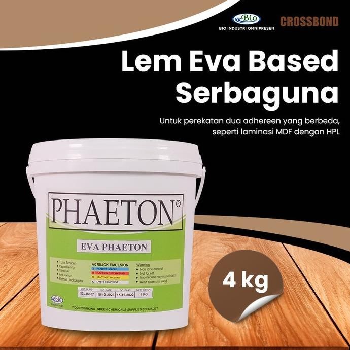

Lem Putih Waterbased Serbaguna Eva Phaeton 4KG