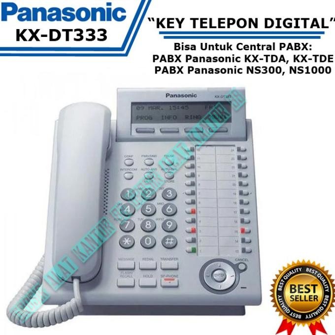 Telepon Digital PANASONIC KX-DT333 PABX Key Phone Hybird / KX DT 333