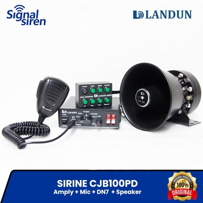 LANDUN SIRINE PATWAL POLISI CJB100PD