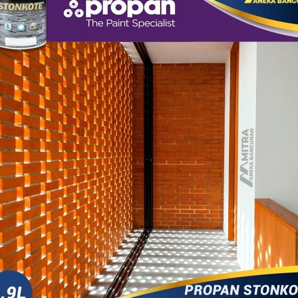 Propan Tonote Cat Bata Merah Coating Bata Merah Pelapi Batu Alam