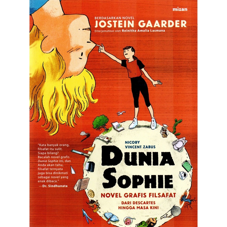 GRAMEDIA MADIUN - DUNIA SOPHIE NOVEL GRAFIS FILSAFAT (BUKU II)
