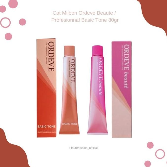 

NEW Cat Milbon Ordeve Beaute 80gr / Basic Tone 80gr Part 2