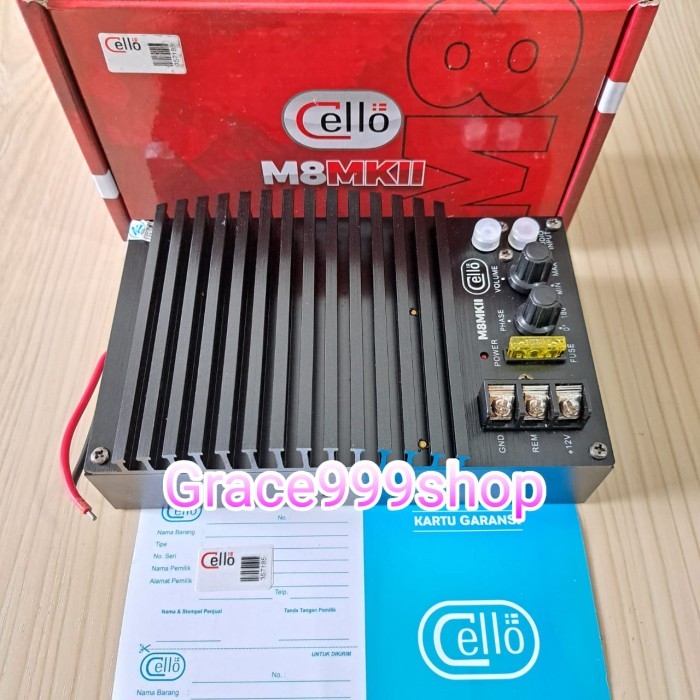 Power Monoblok Cello High Performance Original Amplifier Monoblock Cello