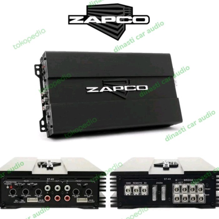 Power Amplifier 4 Chanel Zapco ST4X ll - Dinasti Audio