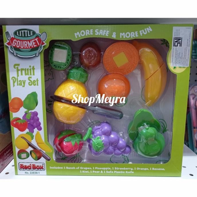 Redbox Little Gourmet Fruit Playset - Mainan Anak Perempuan