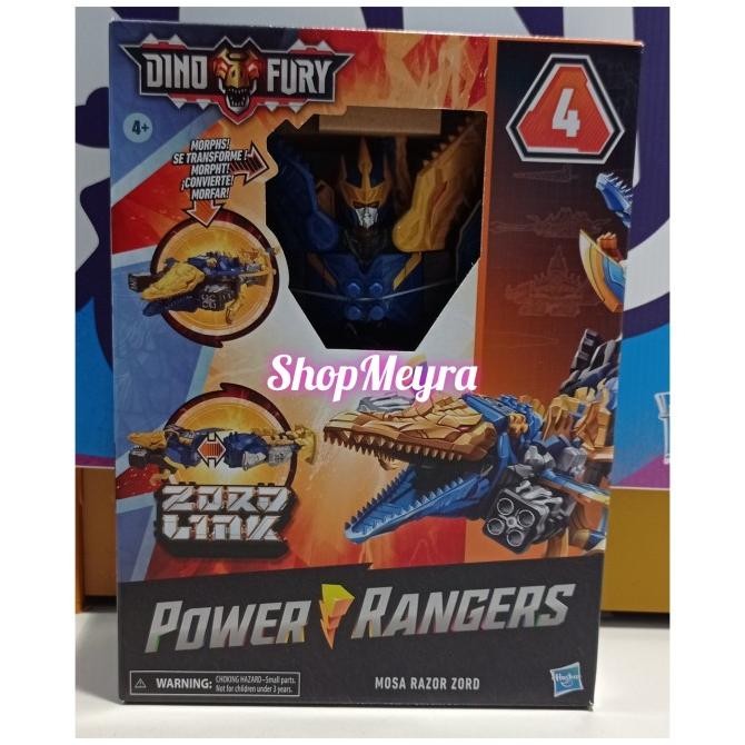 Power Rangers Dino Fury Mosa Razor Zord Original