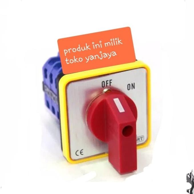 Promo rotary switch 2pole on off/selector switch 2pole on off COD