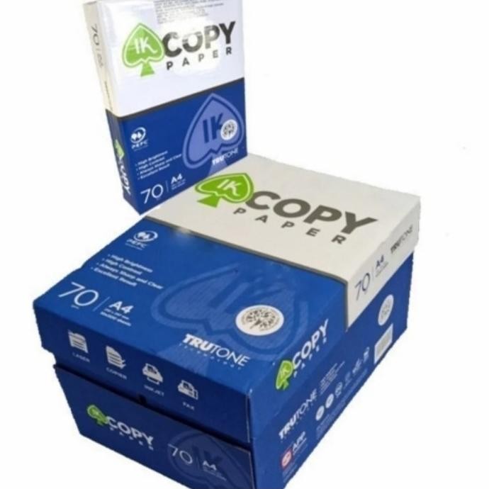 

hvs ik copy paper A4 70gr(perdus) gojek only