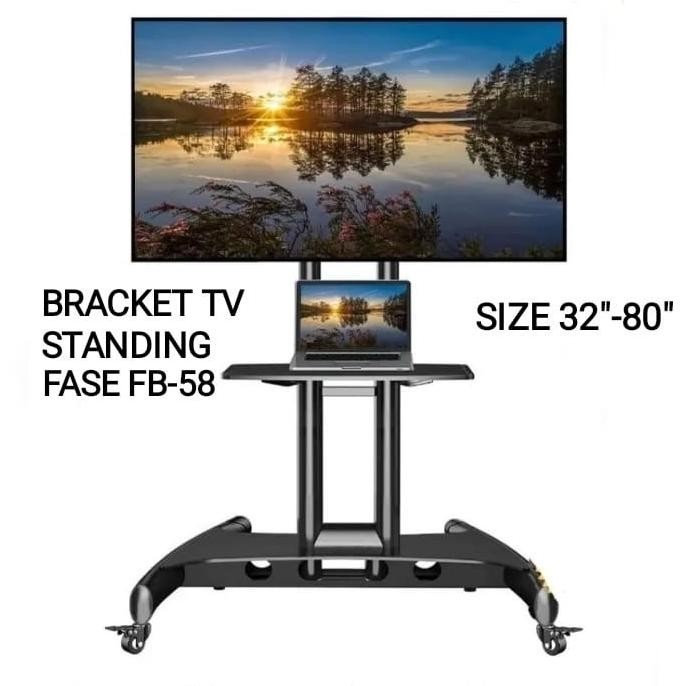 TERMURAH - bracket tv braket tv standing 32 40 43 40 55 60 65 70 75 80 inch