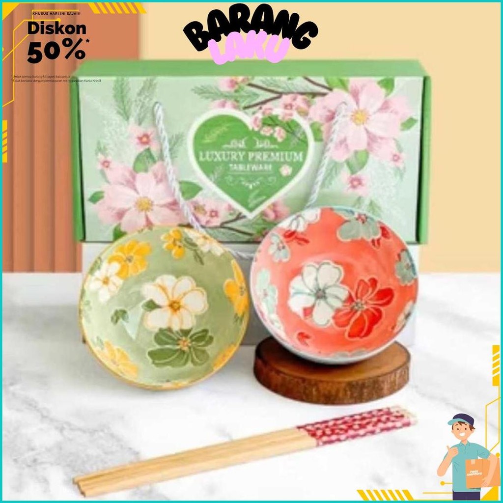 

Hampers Spesial Idul Fitri / Natal / Imlek Parcel Gift Box Kado Christmas Japanese Bowl & Plate Bisa Cod