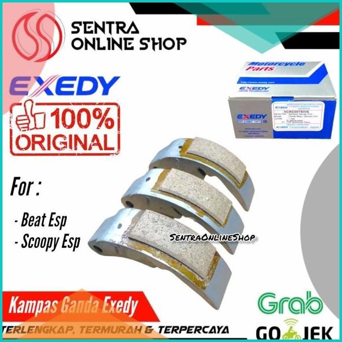 Kampas kanvas kopling ganda beat scoopy esp beat led fi injeksi exedy