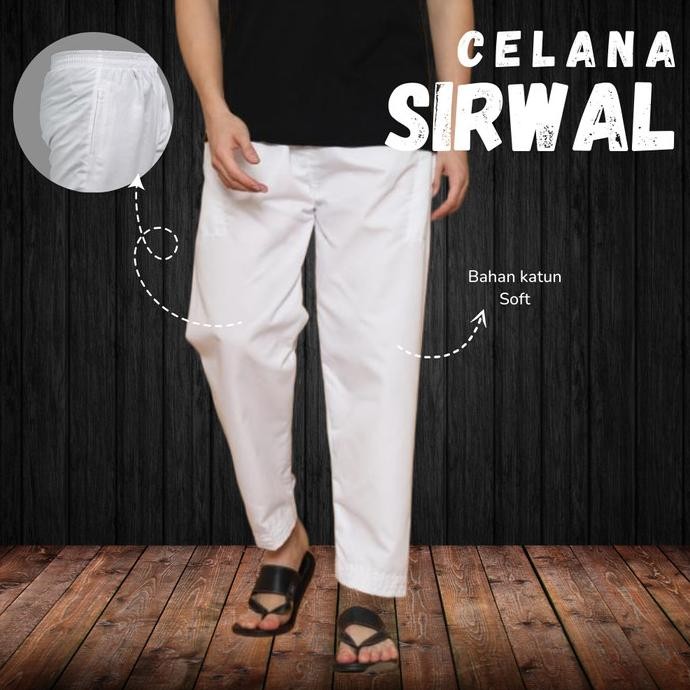 Celana Sirwal Rehat Celana Pria Muslim Untuk Celana Dalaman Jubah Gamis Pria GBM