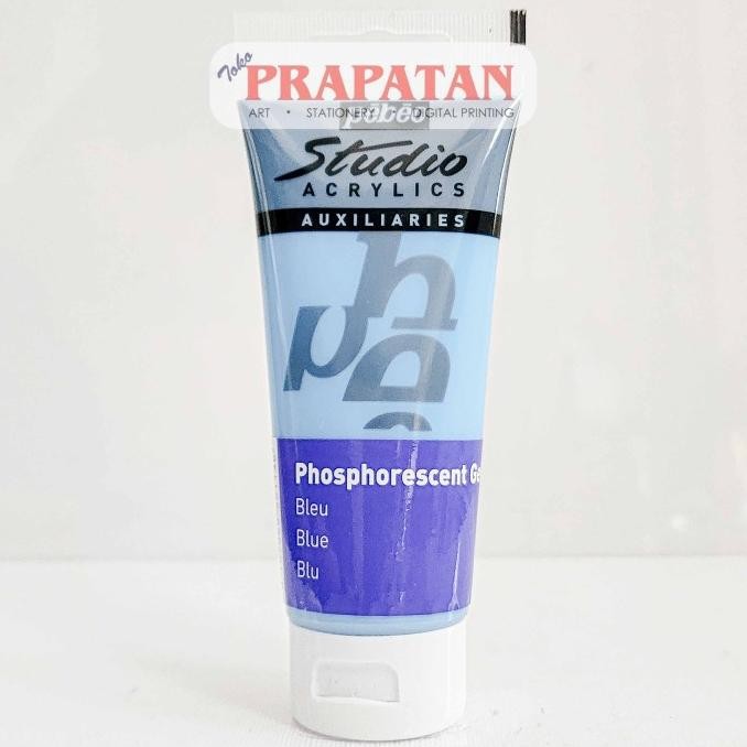 

Cat Akrilik Pebeo Phosphorescent Gel 100ml Glow In The Dark GVS