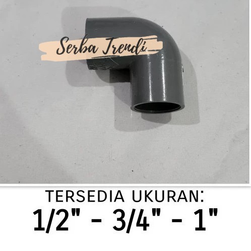 Keni | Knee | L | Elbow Fitting Pipa Paralon PVC 1"