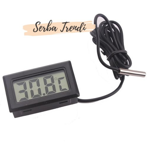 Termometer Digital Thermometer Pengukur Suhu Air Aquarium Aquascape Ruangan Mesin tetas Telur Inkuba