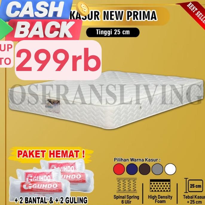 Guhdo Springbed New Prima - 100x200 - Hanya Kasur / Mattress