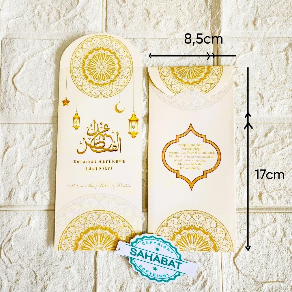 

GHT AMPLOP / ANGPAU LEBARAN DENGAN POLI EMBOS EXECUTIVE UKURAN PANJANG ( ISI 25 PCS )