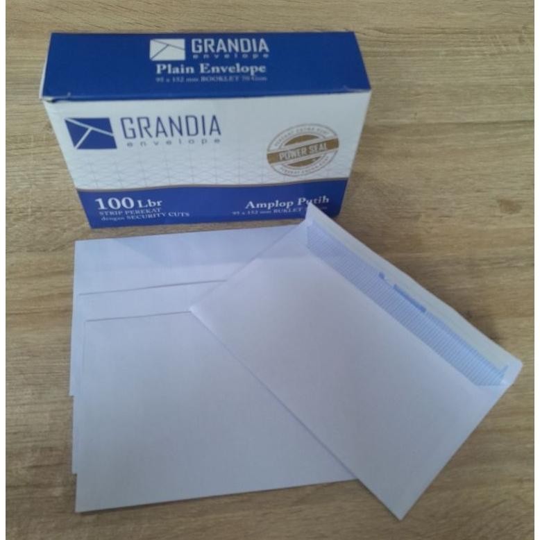 

GHT 5 Pack Amplop Grandia Amplop Surat Amplop Kertas Amplop Angpau Isi /pack 100pcs