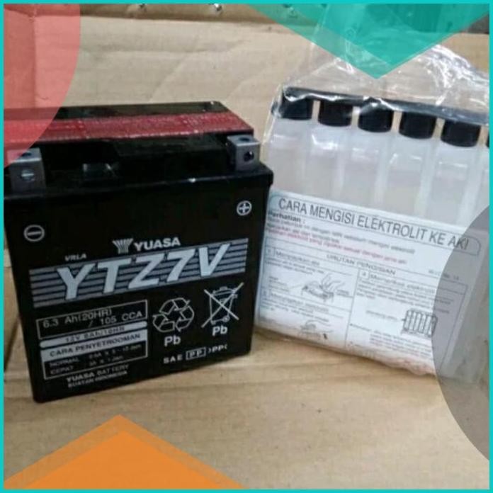 aki kering nmax ytz7v yuasa 07D35Z4 get it fast