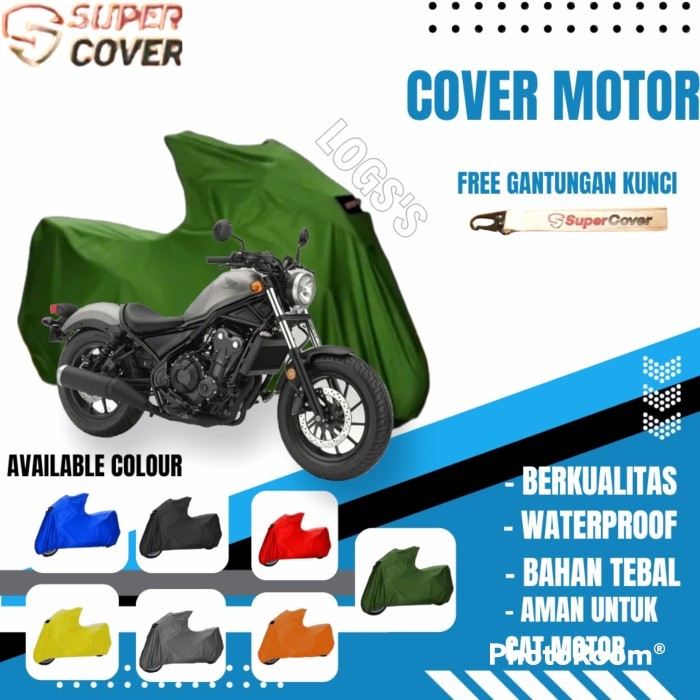 Sarung Motor Honda Rebel 250/500 Cc / Cover Xtreme Outdoor Waterproof Pekan Promo