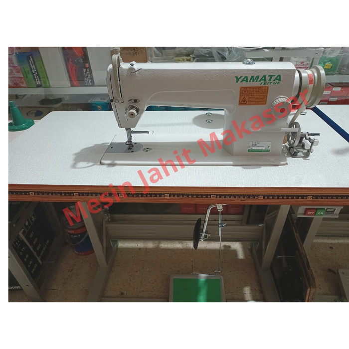 

Open DS] Original Termurah Mesin Jahit Highspeed Yamata Lengkap Meja Kaki Dinamo Servo