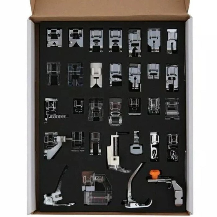 

:::::::] TERMURAH Paket Sepatu Set 32 PCS Untuk Mesin Jahit Portabel