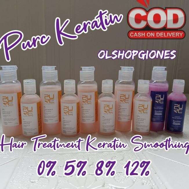 Purc Eratin Treatment Brazilian Peluru Rambut Moothing Pure Ratin