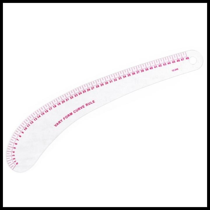 

Penggaris Jahit Pola Kain Model Kurva - Vary Form Ruler No. 12-248
