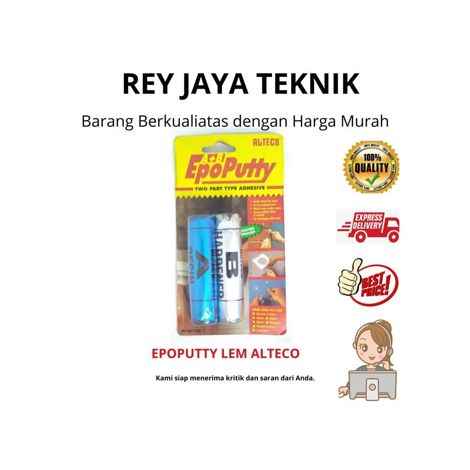 

Promo LEM ALTECO EPOPUTTY 100 GRAM COD