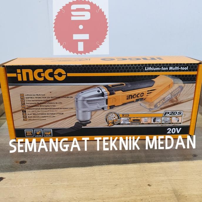 

CMLI2001 MESIN CORDLESS CUTTER MULTI OSKILASI OSCILLATING UNIT INGCO ORIGINAL DAN TERPERCAYA