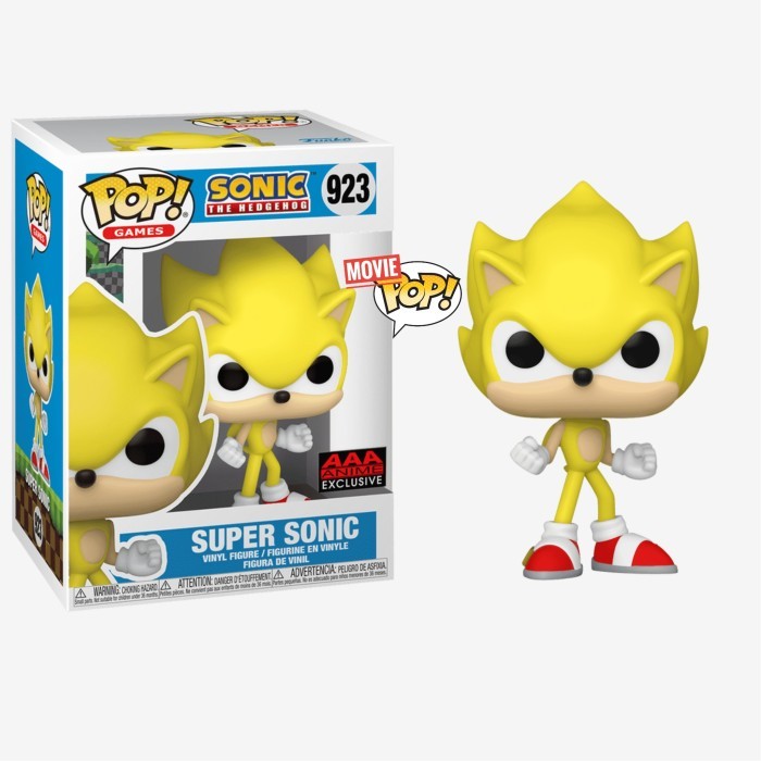 Sale Funko Pop Sonic The Hedgehog - Super Sonic Aaa Exclusive