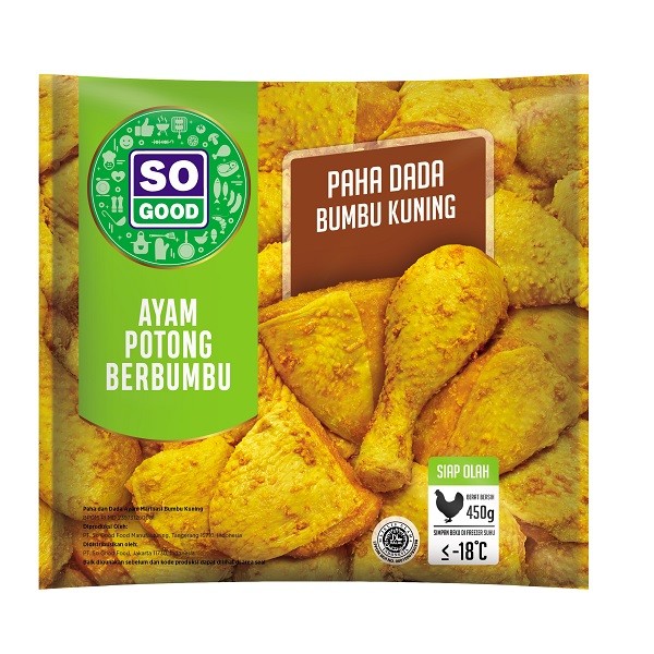 

SO GOOD PAHA DADA BUMBU KUNING 450 GR