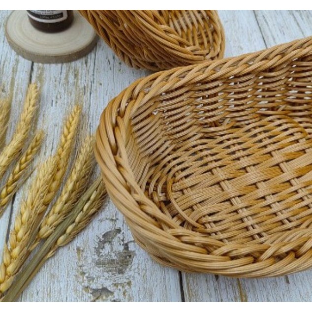 Keranjang Rotan Oval Anyaman TanganKeranjang Buah Anyaman RotanKeranjang Buah Keranjang Roti