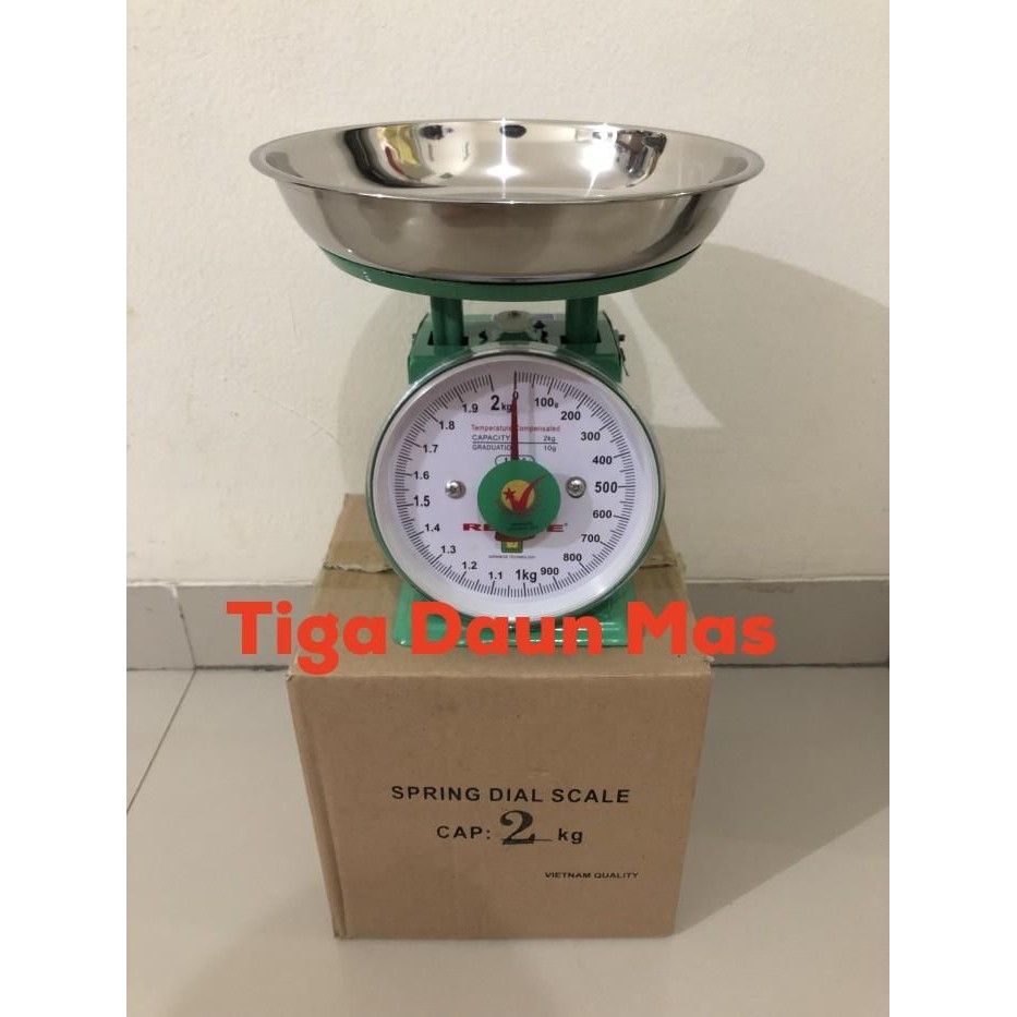 Timbangan Duduk Jarum / Timbangan Manual Kualitas Vietnam 2 Kg