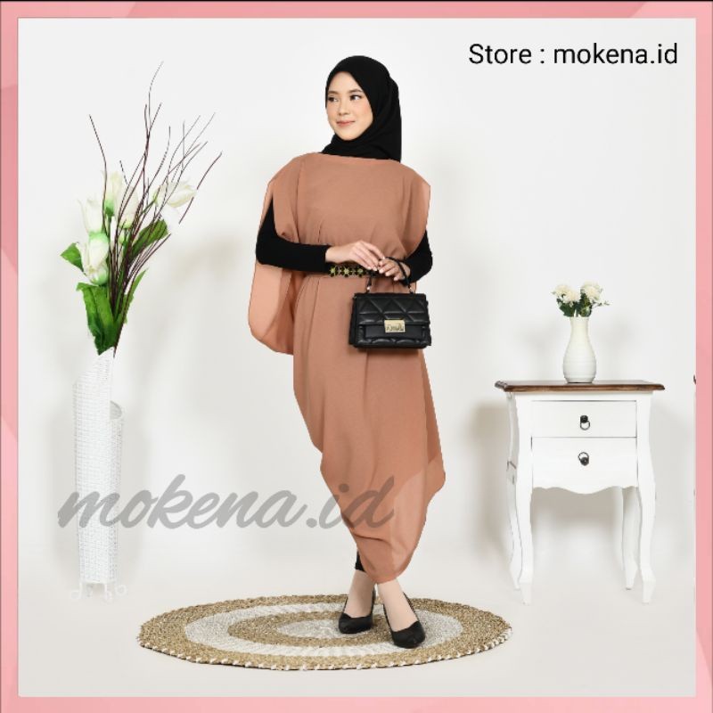 Kaftan Longdress Ld 110 110 120 Kelelawar Busui Bumil Baju Lebaran Dres 1Set Kaffan Dewasa Bordir Ha